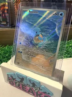 The Pokemon Company Squirtle 170/165 SV 151 Illustration Rare Holo Eng 2023 - Image 1