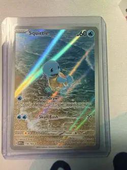 The Pokemon Company Squirtle 170/165 SV 151 Illustration Rare Holo Eng 2023 - Image 3