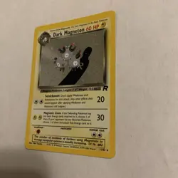 Pokemon TCG WOTC Team Rocket Dark Magneton 11/82 Unlimited Holo Rare English - Image 4