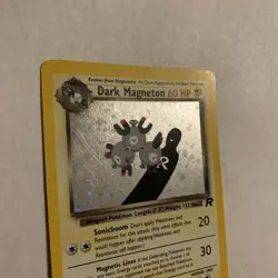 Pokemon TCG WOTC Team Rocket Dark Magneton 11/82 Unlimited Holo Rare English - Image 5