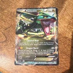 The Pokemon Company Pokemon TCG Rayquaza EX Dragons Exalted 85/124 EN 170HP Holo - Image 1