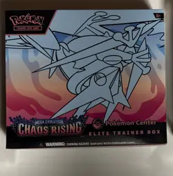Pokemon Chaos Rising POKEMON CENTER Elite Trainer Box PC ETB Factory Sealed - Image 1