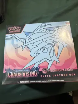 Chaos Rising Pokemon Center Exclusive Elite Trainer Box - Image 1