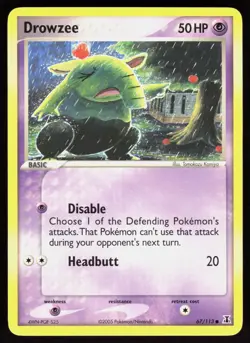 Drowzee 67/113 - Pokemon Delta Species - Common - NM - Image 1