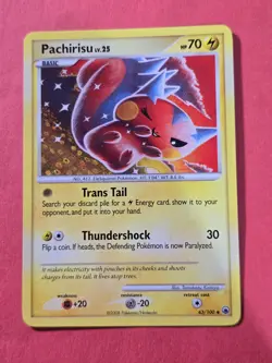 2008 Pokemon Diamond and Pearl Majestic Dawn #43 Pachirisu, UC, NF/H, cd6 - Image 1