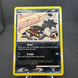 Poochyena 86/127 Common Platinum Pokemon Lightly Played - Image 1
