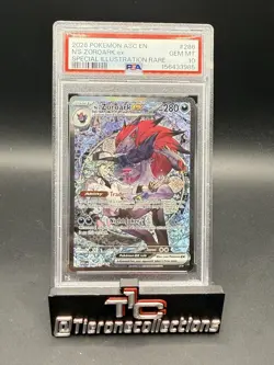2026 POKEMON ASCENDED HEROES SPECIAL ILLUSTRATION RARE N'S ZOROARK EX PSA 10 - Image 1