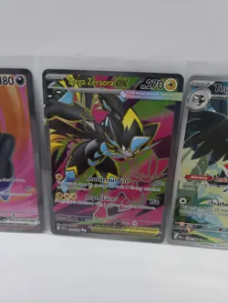 Pokemon Pitch Black ex and IR and SIR and Promo Card Lot of 6 - Image 3