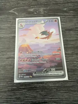 Pokemon SV Scarlet & Violet 151 Charizard EX Card 199/165 NM - Image 1