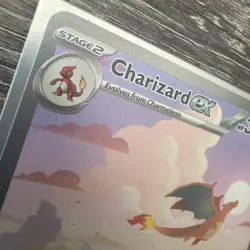 Pokemon SV Scarlet & Violet 151 Charizard EX Card 199/165 NM - Image 5
