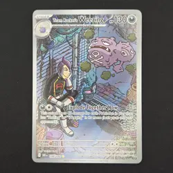 Pokemon TCG Card Team Rocket's Weezing 199/182 Destined Rivals Illustration - NM - Image 1
