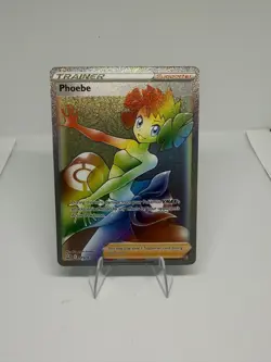 Phoebe 175/163 Holo Rainbow Rare Battle Styles Near Mint - Image 1