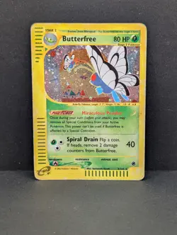 Butterfree 005/165 Expedition Base Set Holo Ultra Rare Pokemon TCG Nintendo MP - Image 1