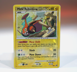 Mow Rotom RT4 Reverse Holo Cracked Ice Platinum Rising Rivals 2009 Pokemon TCG - Image 1