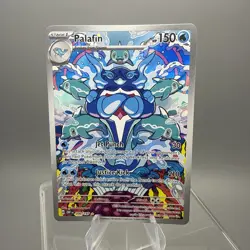 -NEW- 2023 Pokemon Palafin (200/197)-Full Art-Obsidian Flames-Illustration Rare - Image 1