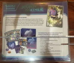 Pokemon TCG Journey Together Pokemon Center Elite Trainer Box PC ETB New Sealed! - Image 3