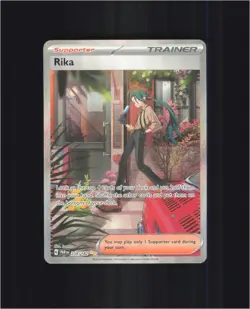 Rika 258/182 Special Illustration Rare Paradox Rift Pokemon Holo Near Mint - Image 1