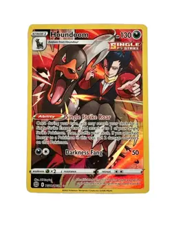Pokemon TCG - Houndoom TG10/TG30 Brilliant Stars Trainer Gallery Ultra Rare NM/M - Image 1