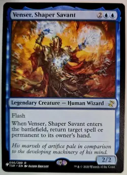 MTG Venser, Shaper Savant Time Spiral Remastered 096/289 Regular Rare - Image 1