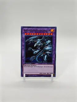 Blue-Eyes Ultimate Dragon SBLS-EN012 Ultra Rare 1st LP - Image 1