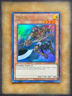 Yugioh Mezuki MAMA-EN050 Ultra Rare 1st Ed NM - Image 1