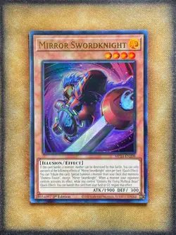 Yugioh Mirror Swordknight MP24-EN208 Ultra Rare 1st Ed NM - Image 1