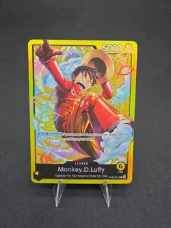 One Piece TCG ST29 Egghead Starter Deck - Monkey.D.Luffy 001 Leader Eng - NM - Image 1