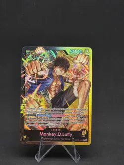 Monkey .D. Luffy The Three Brothers Foil Leader ST13-003 One Piece English - Image 1