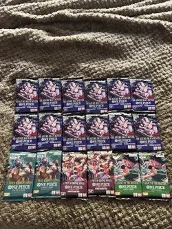 Lot of One Piece Packs SEALED - Image 1