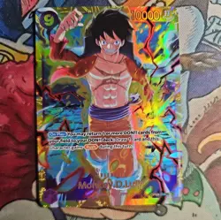 Monkey D. Luffy OP09-119 Secret Rare SEC Emperors New World One Piece English - Image 1