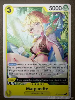 MARGUERITE OP14-113 THE AZURE SEA'S SEVEN ONE PIECE NM - Image 1
