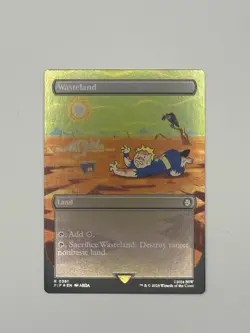Magic the Gathering - Wasteland - Fallout - FOIL - Image 2
