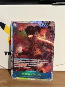One Piece TCG - Monkey.D.Luffy #OP02-062 SR Paramount War Near Mint - Image 1