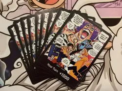 (9) One Piece The Time Of Battle OP16 DON!! Cards-9 Foil Alternate Art Eng NM - Image 1
