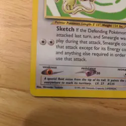 Smeargle 30/75 Neo Discovery - Rare Non Holo Pokemon Card - MP - Image 5