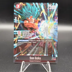 Son Goku - FB03-011 (BANDAI Card Games Fest 24-25) - Fusion World Dragon Ball - Image 1