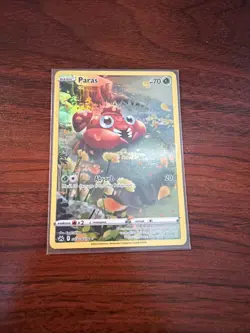 Paras GG32/GG70 SWSH Crown Zenith Galarian Gallery Pokemon Card NM - Image 1