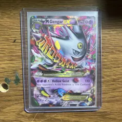 M Gengar EX XY166 (XY) Promo Holo Pokemon TCG Card 210 HP Hollow Geist 120 - Image 1