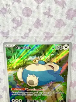 Snorlax 051 - Pokemon Scarlett & Violet 151 Promo Cards Holo - Mint M - Image 3