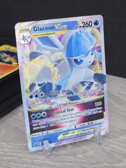 Pokemon Card Glaceon VSTAR SWSH197 Sword & Shield 2022 Black Star Promo Rare NM - Image 1