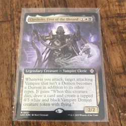 Clavileno, First of the Blessed (Extended Art) -Foil Near Mint MTG 27 - Image 1