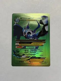 M Shadow Lugia Ex Hp1000 Green Foil Fan Art Display Card NM/M - Image 1