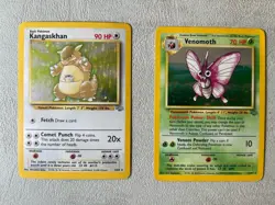Pokemon TCG Jungle 1999 x33 Card Bundle Including Holo Rare No Duplicates - Image 2