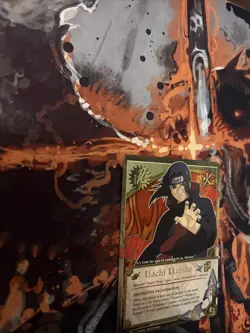 Naruto TCG CCG Itachi Uchiha Card Super Rare English NM/LP 1st Edition - Image 4