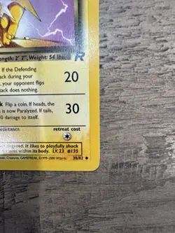 Dark Jolteon FIRST EDITION 38/82 Team Rocket Rare Card! LIGHT PLAY! - Image 5