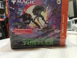 Wizards of the Coast MTG Draft Night TMNT Booster Box 273 Cards 2024 - Image 1