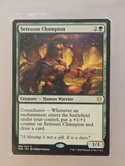 Magic the Gathering MTG - Setessan Champion - Theros Beyond Death THB - NM - Image 1