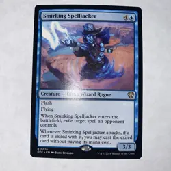 Smirking Spelljacker Commander: Outlaws of Thunder Junction Regular - Image 1