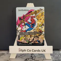 MTG Feed The Swarm Spider-Man (Borderless) NON FOIL - Image 1