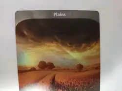 MTG Plains - Unstable FOIL NM - Magic The Gathering - Image 2